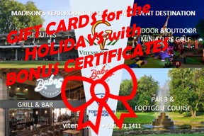 $100 Gift Card with Bonus $15 Gift Certificate